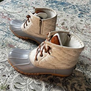 Nautica Wooley quilted duck boot